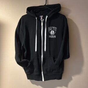 Embroidered Nets Brooklyn Hoodie Zip